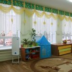 rideaux pour la décoration photo de la maternelle