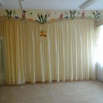 rideaux pour la décoration photo de la maternelle