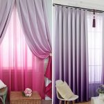 Cortinas de ombre en los interiores.