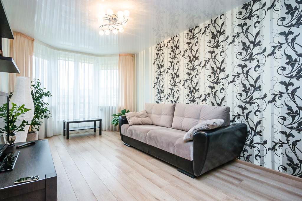 rideaux dans le salon