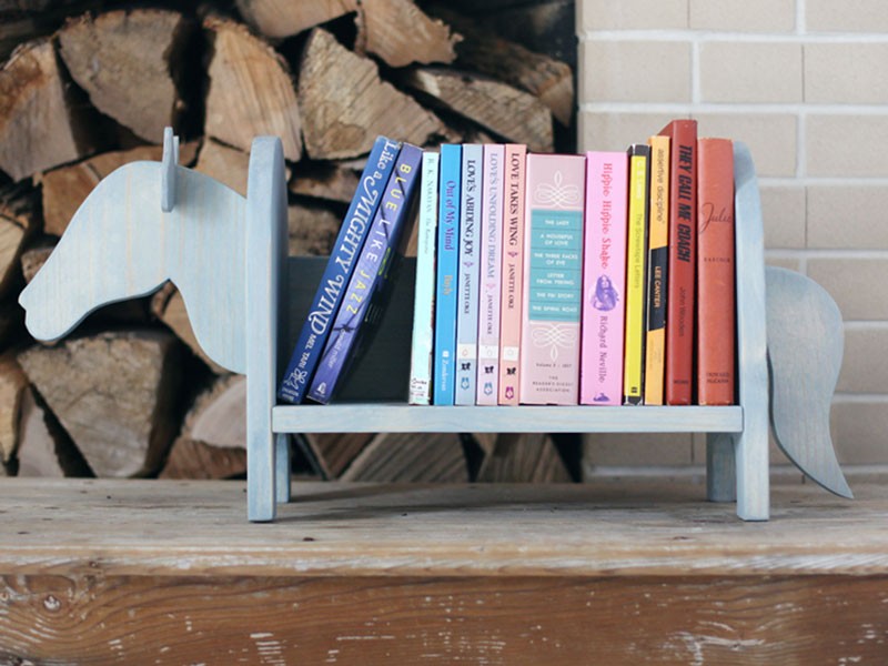 support de livre de bricolage