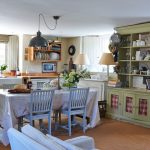 nappe sur la table pour les idées de décoration de cuisine