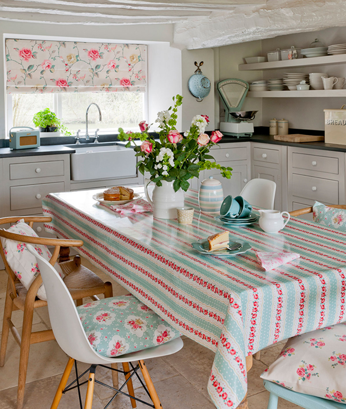 nappe sur la conception de la photo de table