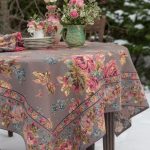 nappe sur la table pour les idées de photo de cuisine