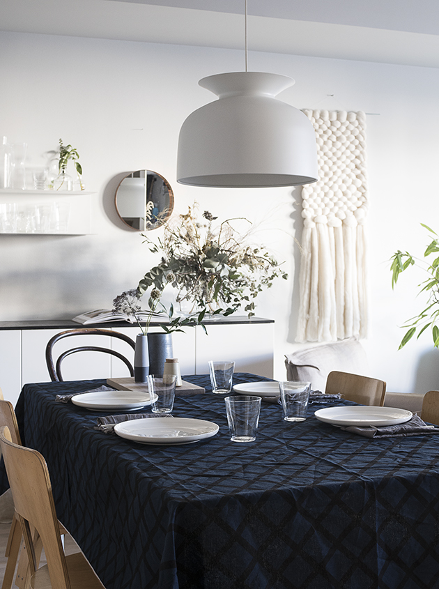 nappe sur les idées de design de table
