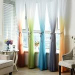 tulle arc-en-ciel moderne