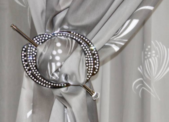 κουρτίνα αξεσουάρ barrettes
