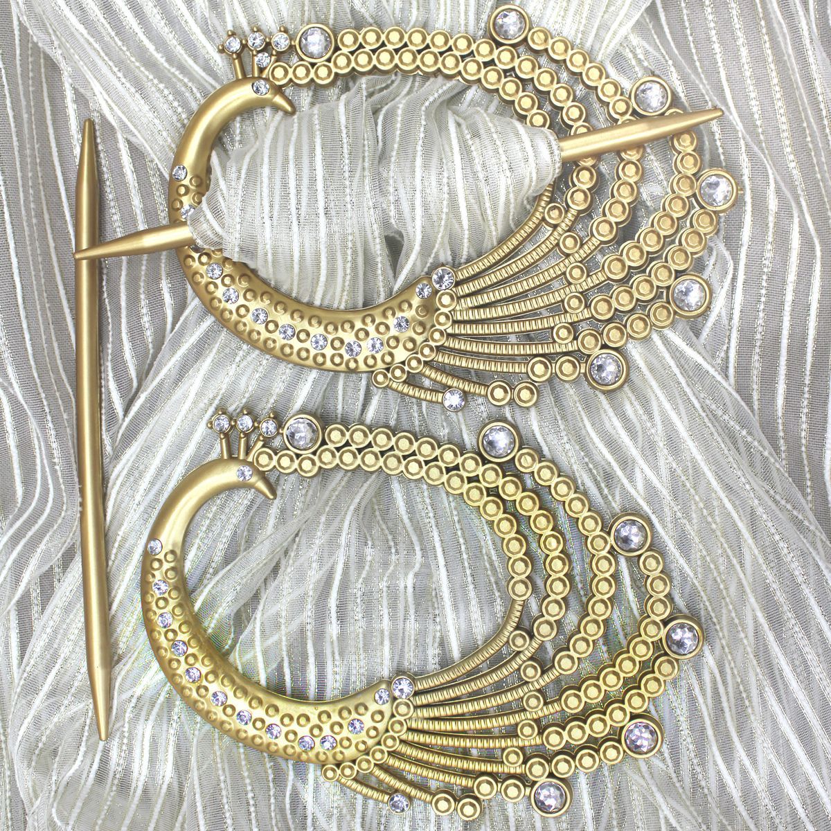 κουρτίνα αξεσουάρ barrettes