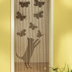 bamboo curtains interior photo