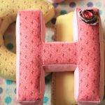 lettres oreiller photo design
