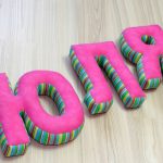 lettres d'oreiller design photo