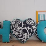 lettre coussin photo espèces