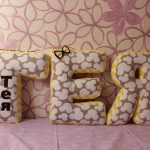 lettres d'oreiller