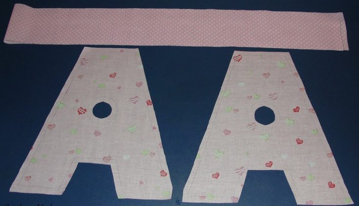 lettres d'oreiller à coudre