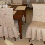 couvertures de chaise avec dos options de photo