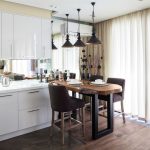 intérieur en tulle coloré