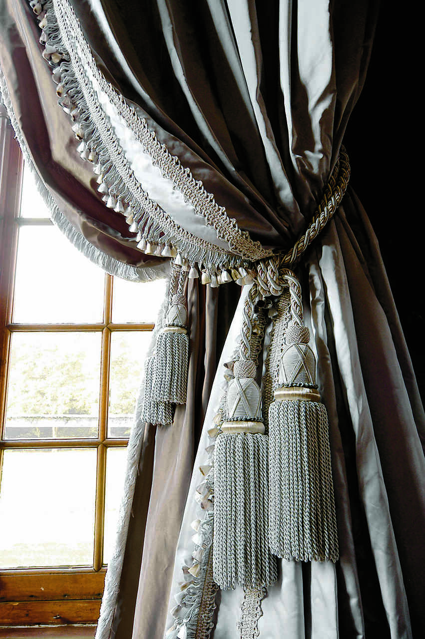 brosses décoratives pour les options de rideaux photo