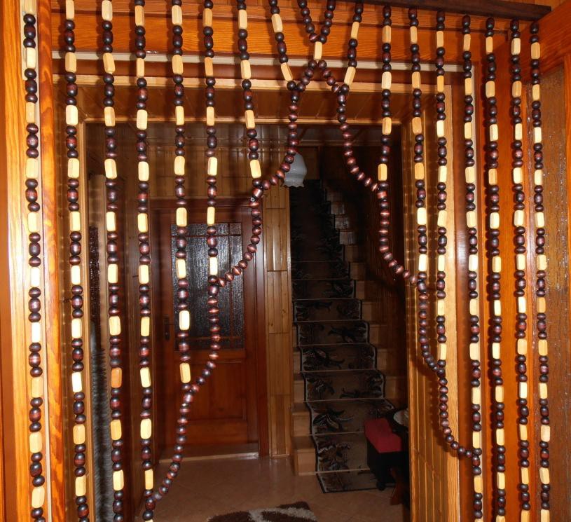 wood curtains design