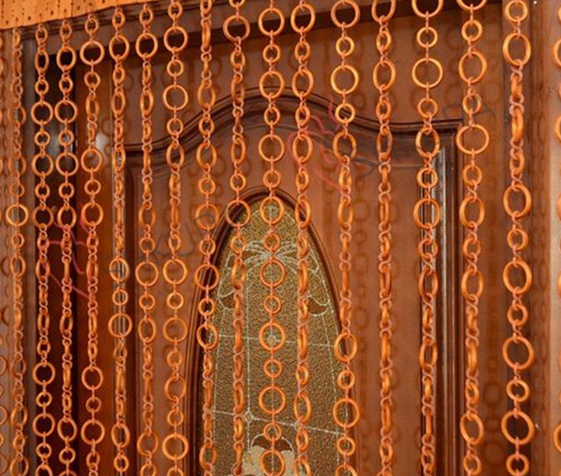 wooden curtains interior