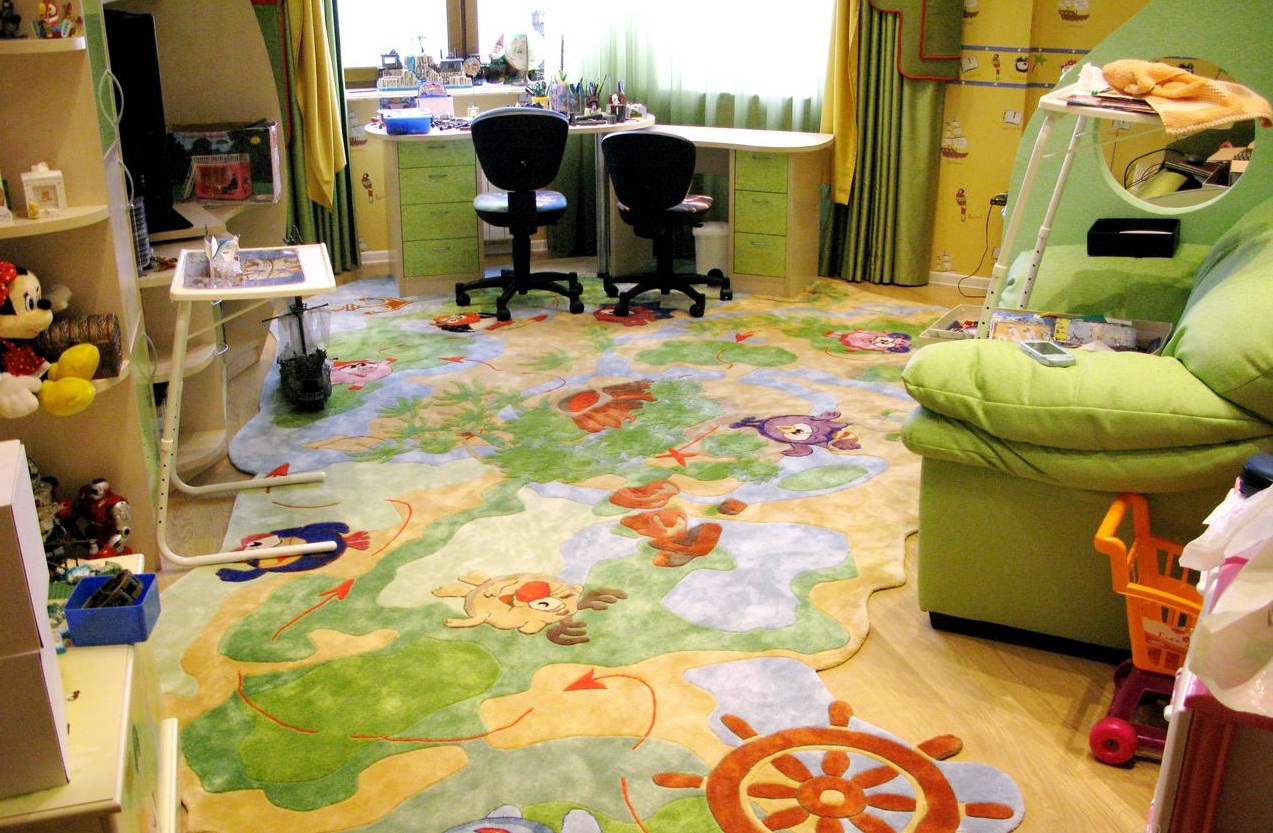tapis photo de bébé décoration