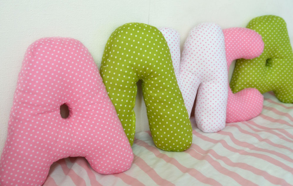 lettres d'oreiller