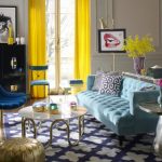 rideaux dans une photo de style moderne