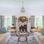 rideaux dans les idées d'intérieur de style moderne