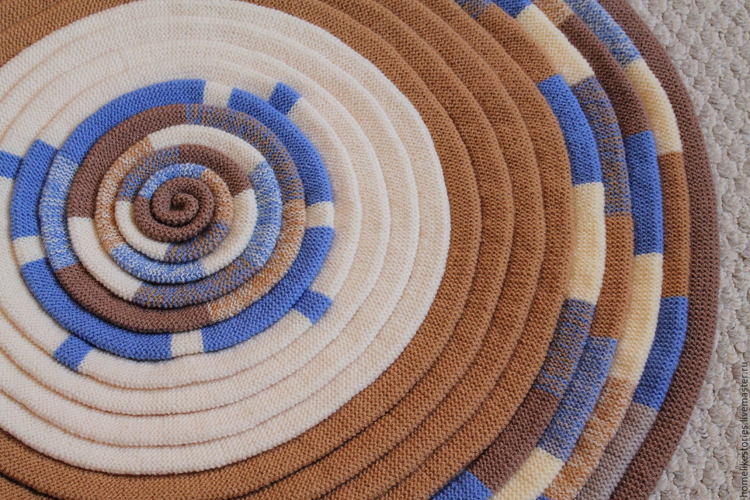 tapis tricotés pour la maison et l'intérieur