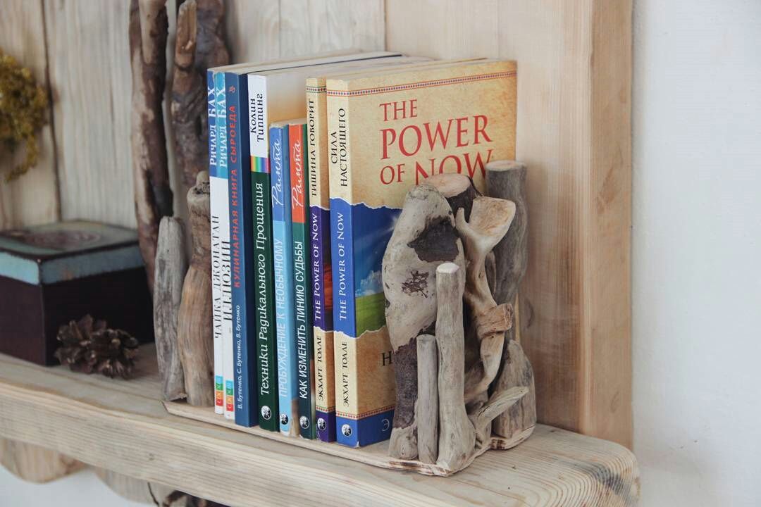 porte-livre en bois