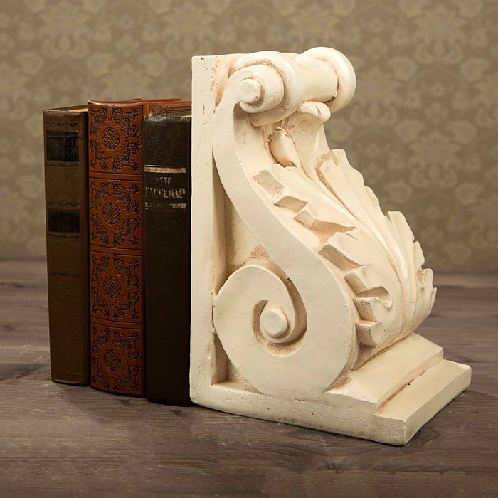 porte-livre en plâtre