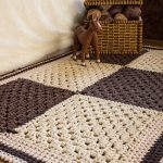 Tapis en maille grand-mère