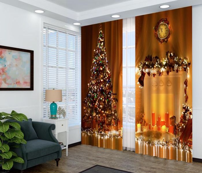photo curtains on windows design ideas