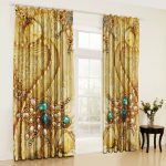 photo curtains on window design ideas