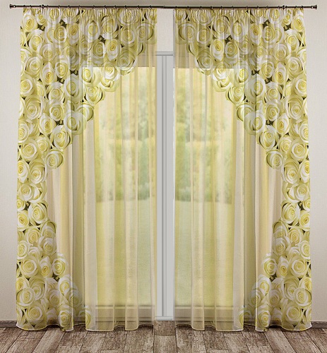 photo curtains on the window photo ideas