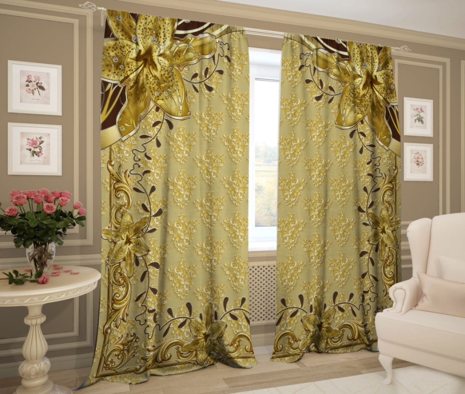 photo curtains on the windows options ideas