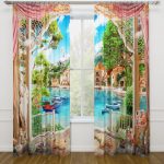 photocurtains stylish home interior photo