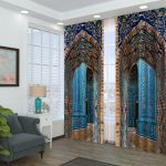 photocurtains stylish home photo decoration
