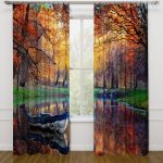 photo curtains stylish home interior ideas