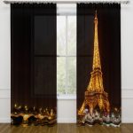 photocurtains stylish home interior