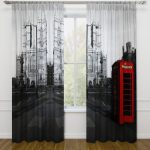 photocurtains stylish home interior photo