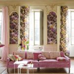 rideaux dans la conception de photo de style moderne