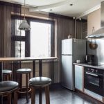 tulle pour la cuisine à l'intérieur