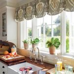 Rideaux pour les options de photo de cuisine
