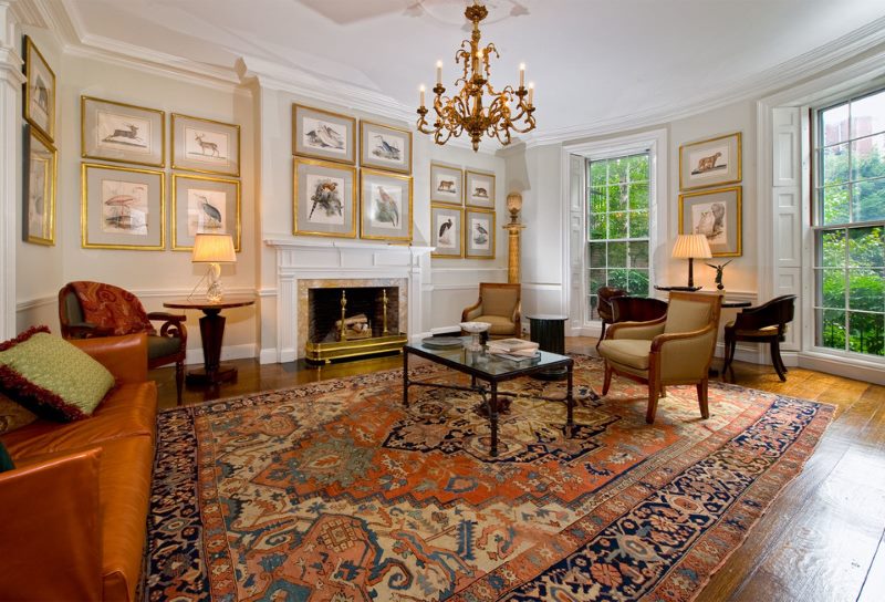 tapis dans le hall