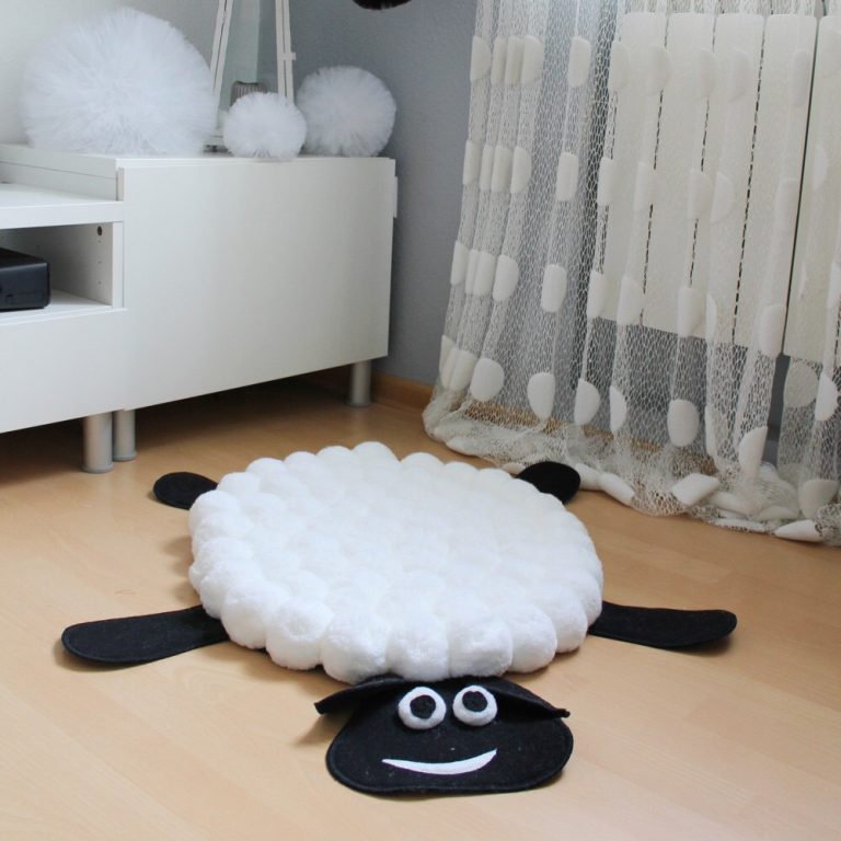 tapis en pompons decor photo