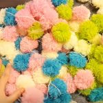 tapis d'options de pompons photo
