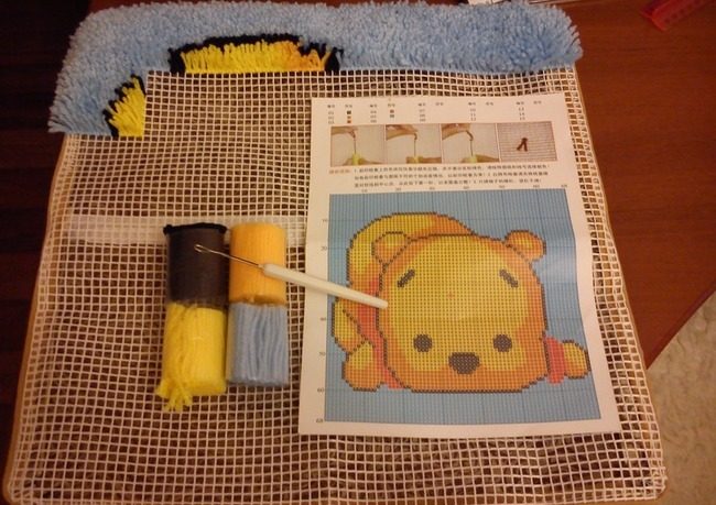 ensemble de broderie de tapis