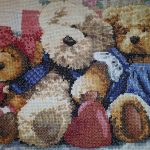 tapis technique de broderie photo décoration