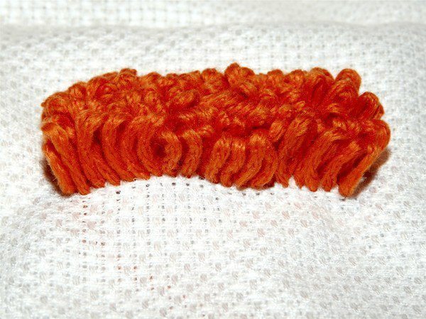 broderie en boucle