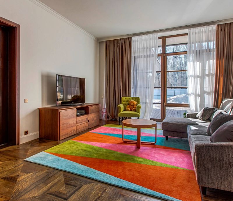tapis dans le décor photo intérieur